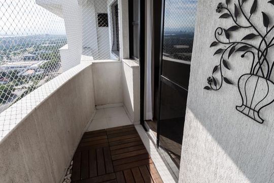 Varanda de apartamento para alugar com 2 quartos, 144m² em Barra da Tijuca, Rio de Janeiro