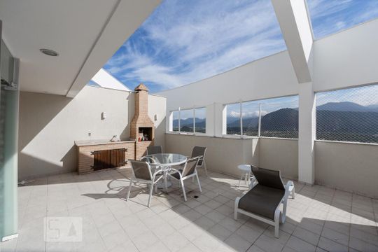 Terraço de apartamento para alugar com 2 quartos, 144m² em Barra da Tijuca, Rio de Janeiro