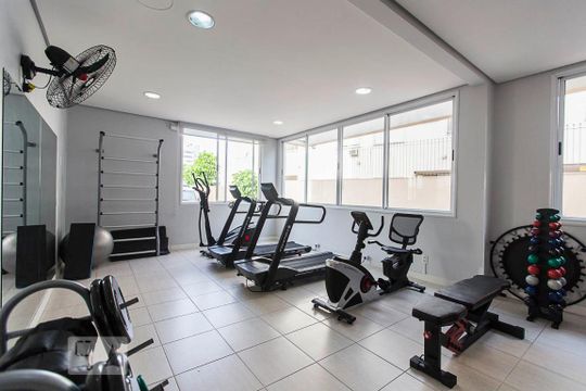 Academia de apartamento para alugar com 2 quartos, 52m² em Santana, Porto Alegre