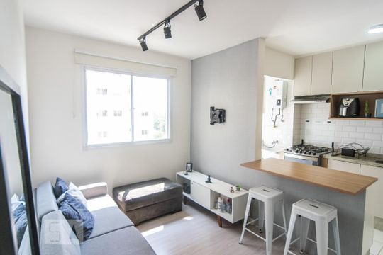 Sala de apartamento à venda com 2 quartos, 43m² em Brás, São Paulo