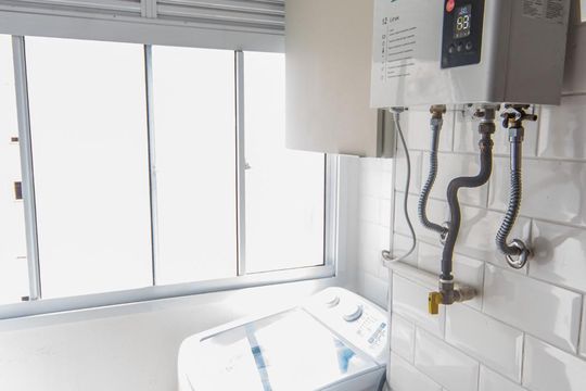 Área de Serviço de apartamento à venda com 2 quartos, 43m² em Brás, São Paulo