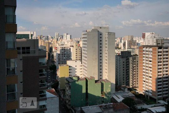 Vista de apartamento para alugar com 2 quartos, 77m² em Consolação, São Paulo