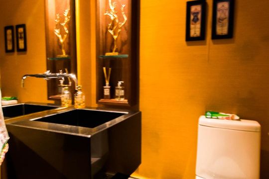 Lavabo de casa de condomínio para alugar com 3 quartos, 400m² em Santa Tereza, Porto Alegre