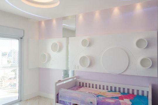 Quarto da suíte 2 de apartamento à venda com 3 quartos, 285m² em Jardim do Mar, São Bernardo do Campo