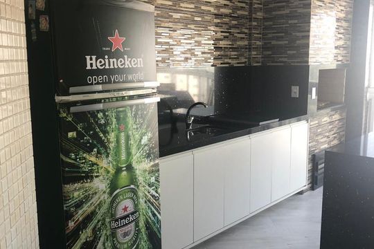 Cozinha de apartamento para alugar com 4 quartos, 283m² em Jardim do Mar, São Bernardo do Campo