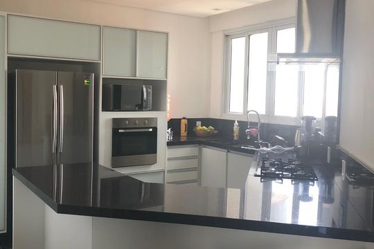 Cozinha de apartamento para alugar com 4 quartos, 283m² em Jardim do Mar, São Bernardo do Campo