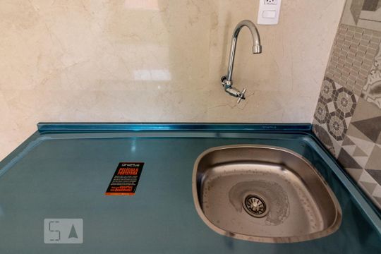 pia do studio de kitnet/studio à venda com 1 quarto, 28m² em Vila Buarque, São Paulo