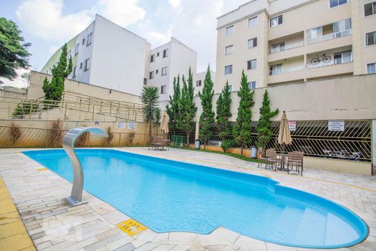 Piscina de apartamento para alugar com 3 quartos, 92m² em Santa Efigênia, Belo Horizonte