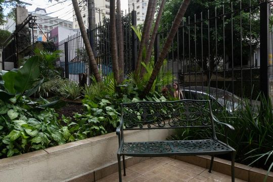 Área Externa de apartamento para alugar com 1 quarto, 37m² em Jardim Paulista, São Paulo