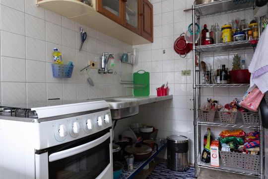 Cozinha de apartamento para alugar com 1 quarto, 37m² em Jardim Paulista, São Paulo