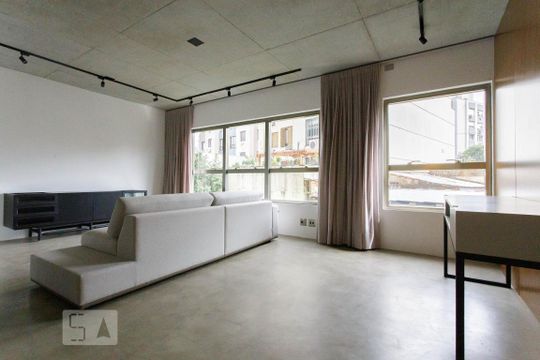 Sala de apartamento para alugar com 1 quarto, 69m² em Petrópolis, Porto Alegre
