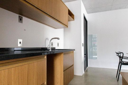 Cozinha de apartamento para alugar com 1 quarto, 69m² em Petrópolis, Porto Alegre