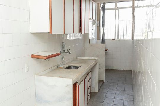 Cozinha de apartamento à venda com 2 quartos, 80m² em Rocha, Rio de Janeiro