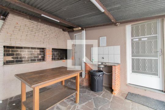 Área comum - Churrasqueira de apartamento à venda com 2 quartos, 55m² em Cristal, Porto Alegre