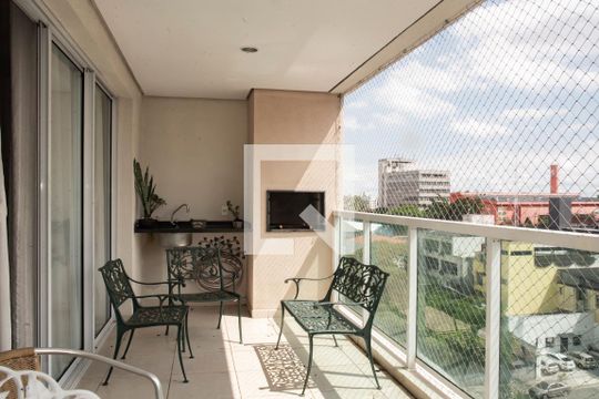 Varanda gourmet de apartamento à venda com 3 quartos, 200m² em Planalto Paulista, São Paulo