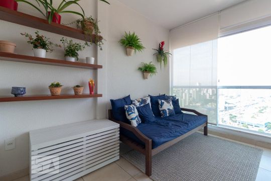 Varanda de apartamento para alugar com 2 quartos, 76m² em Jardim Aeroporto, São Paulo