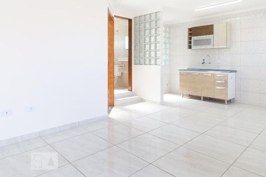 Sala - cozinha de apartamento para alugar com 1 quarto, 36m² em Jardim Brasil (zona Norte), São Paulo