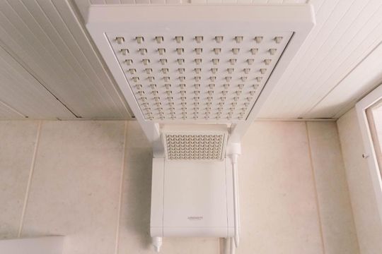 Banheiro de apartamento para alugar com 1 quarto, 38m² em Morro Santana, Porto Alegre
