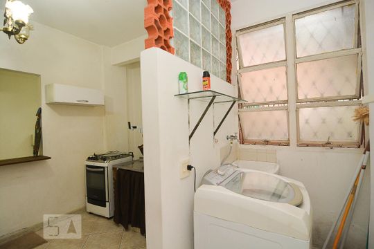 Área serviço de apartamento para alugar com 2 quartos, 100m² em Estrela Dalva, Belo Horizonte