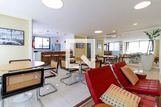 Área comum de kitnet/studio à venda com 1 quarto, 28m² em Cidade Monções, São Paulo