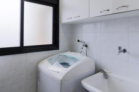 Área de Serviço de apartamento à venda com 2 quartos, 120m² em Jardim Taquaral, São Paulo