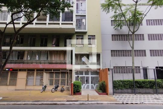 Fachada de kitnet/studio à venda com 2 quartos, 54m² em Bela Vista, São Paulo