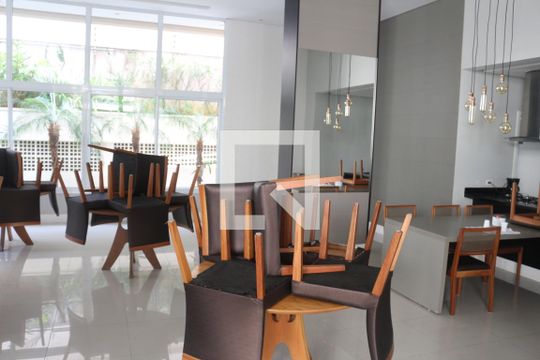 Área comum - Salão de festas de apartamento para alugar com 3 quartos, 242m² em Santo Antônio, São Caetano do Sul