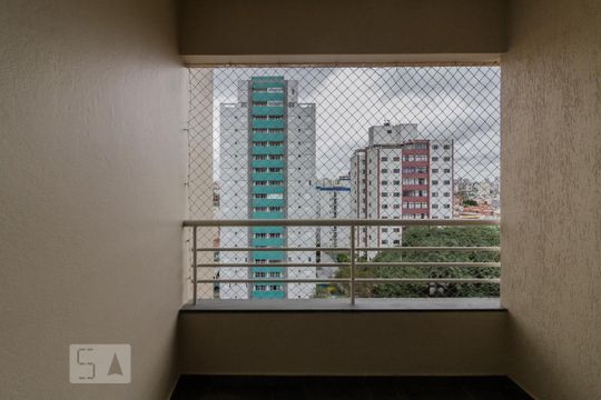 Varanda da Sala de apartamento para alugar com 2 quartos, 68m² em Vila Gilda, Santo André