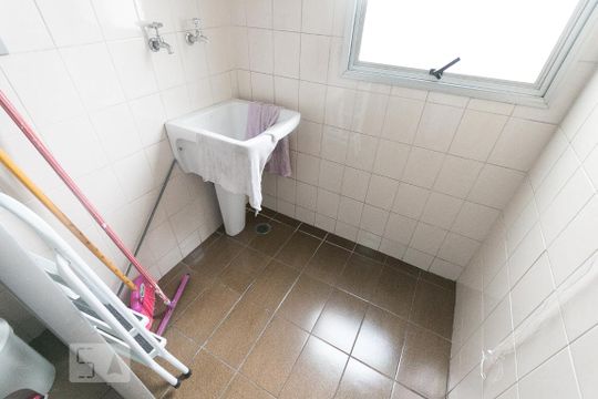 Área de serviço  de apartamento para alugar com 1 quarto, 42m² em Aclimação, São Paulo