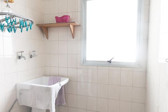 Área de serviço  de apartamento para alugar com 1 quarto, 42m² em Aclimação, São Paulo
