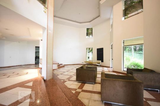 Hall social de apartamento para alugar com 4 quartos, 675m² em Vila Andrade, São Paulo