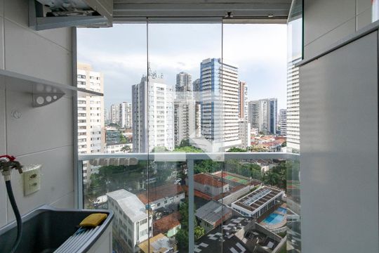 Área de Serviço de apartamento à venda com 1 quarto, 48m² em Vila Gertrudes, São Paulo