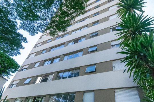 Fachada de apartamento à venda com 3 quartos, 74m² em Moema, São Paulo