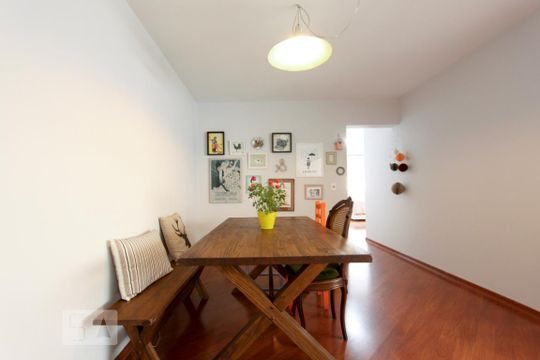 Sala de apartamento para alugar com 3 quartos, 103m² em Cerqueira César, São Paulo