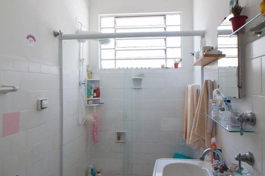 Banheiro de apartamento para alugar com 1 quarto, 62m² em Vila Buarque, São Paulo