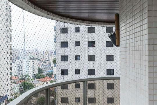 Varanda de apartamento à venda com 3 quartos, 214m² em Jardim da Saúde, São Paulo