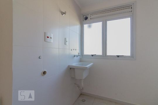 Área de Serviço de apartamento à venda com 1 quarto, 42m² em Vila Alpina, Santo André