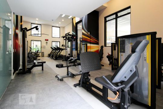 Área comum - Academia de apartamento à venda com 1 quarto, 37m² em Moema, São Paulo