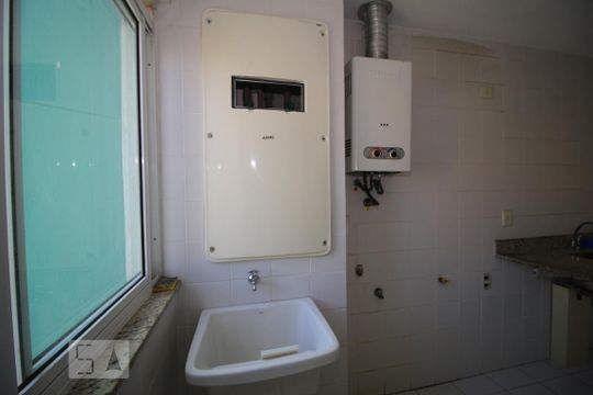 Área de Serviço de apartamento à venda com 2 quartos, 80m² em Jacarepaguá, Rio de Janeiro