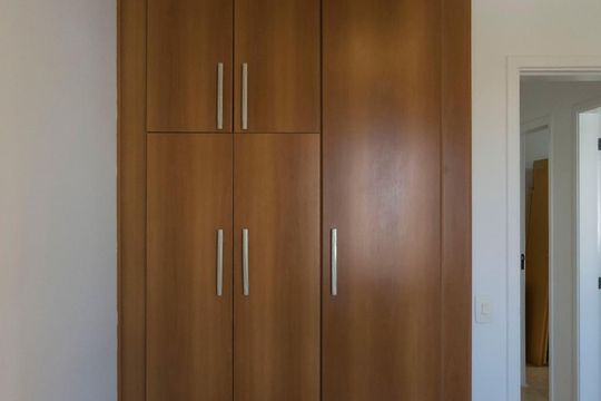 Quarto 3 (Armários) de apartamento à venda com 3 quartos, 56m² em Vila Gumercindo, São Paulo