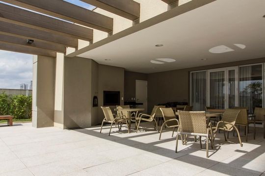 Espaço Gourmet na Area Comum  de kitnet/studio à venda com 1 quarto, 35m² em Vila Gomes Cardim, São Paulo