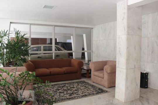 Hall de entrada de apartamento para alugar com 4 quartos, 260m² em São Pedro, Belo Horizonte
