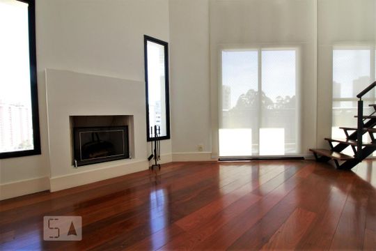 Sala de apartamento à venda com 3 quartos, 282m² em Vila Suzana, São Paulo