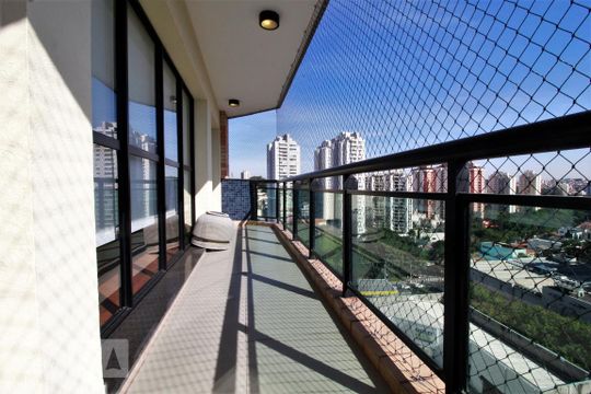 Varanda de apartamento à venda com 3 quartos, 282m² em Vila Suzana, São Paulo