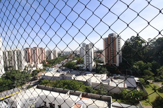 Vista da varanda de apartamento à venda com 3 quartos, 282m² em Vila Suzana, São Paulo