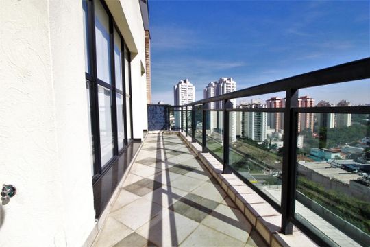 Varanda de apartamento à venda com 3 quartos, 282m² em Vila Suzana, São Paulo