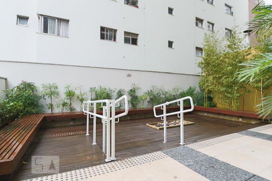 Área Externa condomínio de apartamento à venda com 2 quartos, 77m² em Consolação, São Paulo