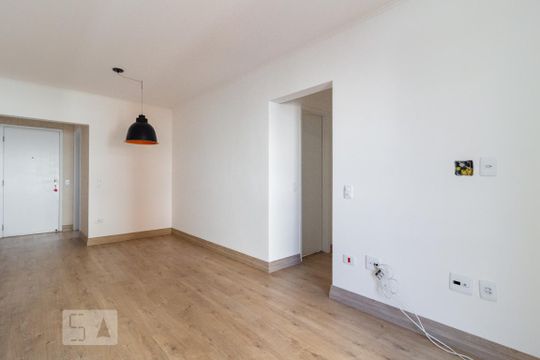 Sala de apartamento para alugar com 2 quartos, 70m² em Brooklin Novo, São Paulo