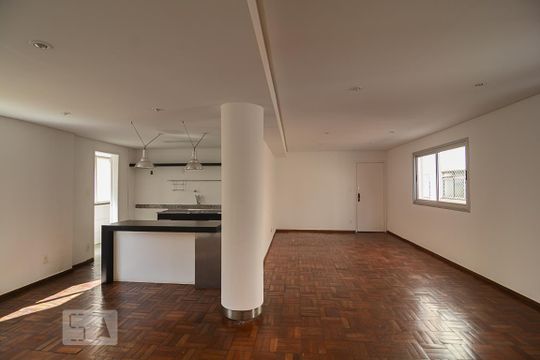 Cozinha/sala de apartamento para alugar com 2 quartos, 139m² em Luxemburgo, Belo Horizonte