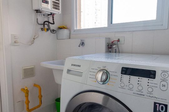 Área de Serviço de apartamento à venda com 2 quartos, 124m² em Jardim Dom Bosco, São Paulo
